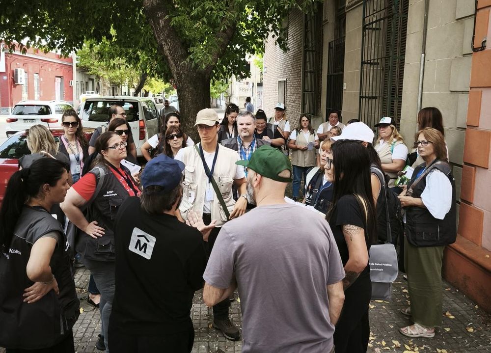 El Ministerio de Salud Pública y la Intendencia de Montevideo recorrieron el barrio Reus tras caso de dengue autóctono