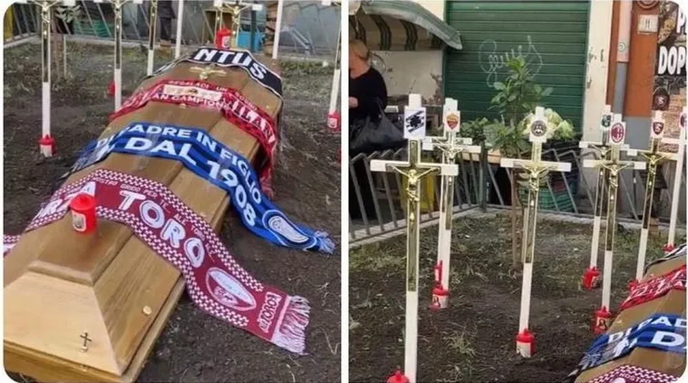 El funeral que hicieron los napolitanos