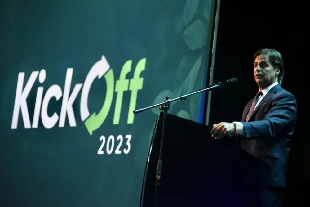 El presidente de la República participó de la cumbre Kick Of 2023 en la que participaron inversores de diferentes países.