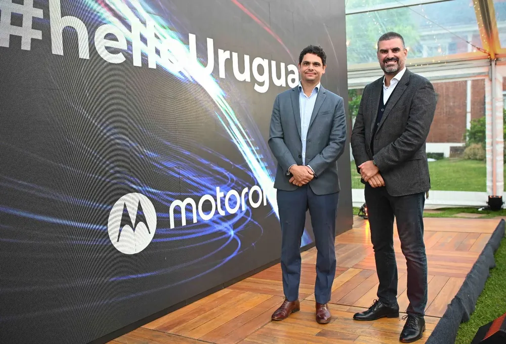 Juan Martín Nadal, gerente de ventas regional- Germán Greco, German Greco. Executive Director & General Manager at Motorola Mobility Argentina, Uruguay, Paraguay & Bolivia