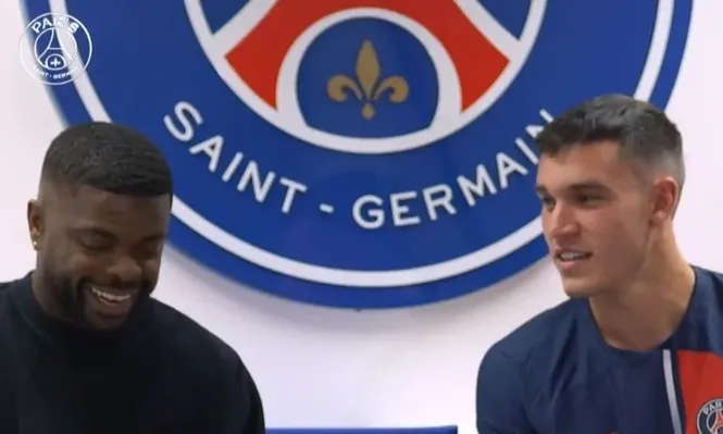 Manuel Ugarte en PSG