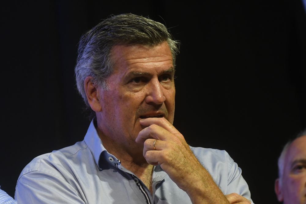 Bunker de la coalición republicana, balotaje 24 de noviembre de 2024. Pedro Bordaberry.