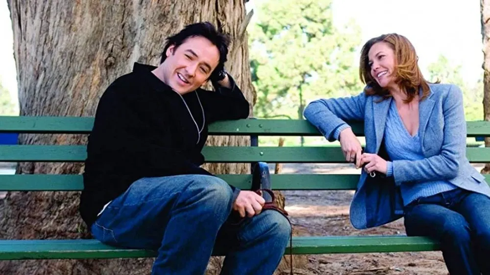 John Cusack y Diane Lane en la película Must Love Dogs
