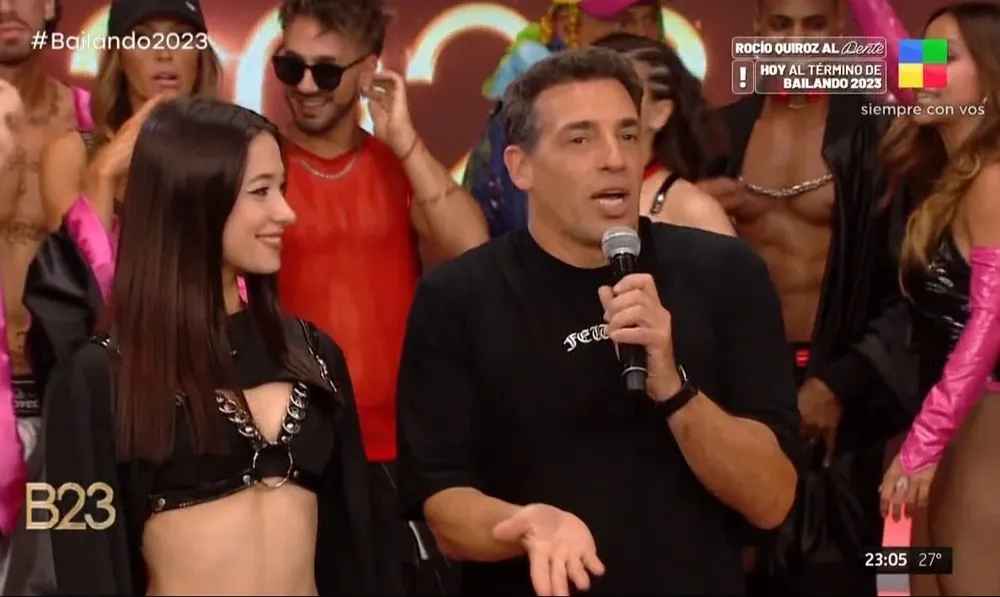 La bailarina Camila Lonigro y el humorista Maximiliano de la Cruz