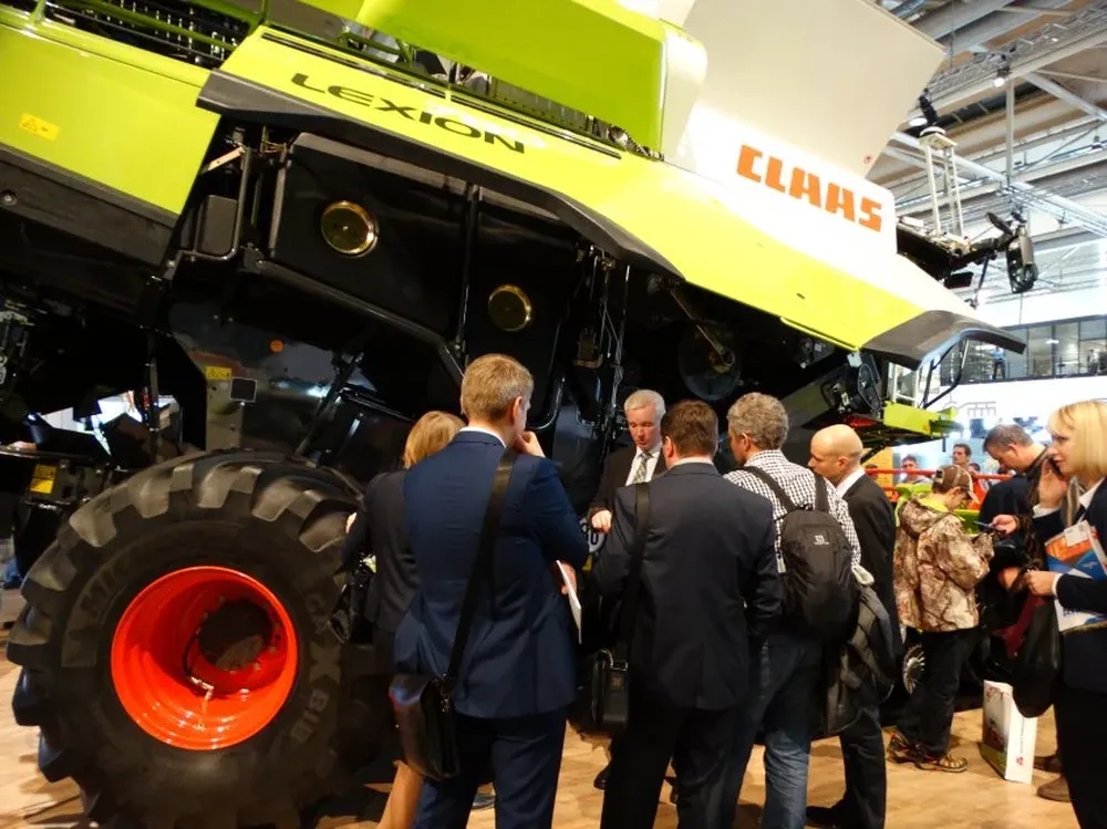 Claas es líder del mercado europeo de cosechadoras