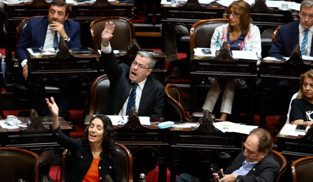 Germán Martínez, presidente del bloque de Unión por la Patria en la Cámara de Diputados.