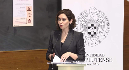 La presidenta de la Comunidad de Madrid, Isabel Díaz Ayuso.