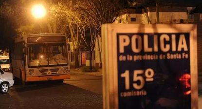 La Comisaria 15°, baleada ayer por la noche en Rosario