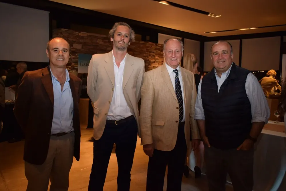 Victor Rodríguez, Martin RObaina, Carlos Francci y Gonzalo Aguirre