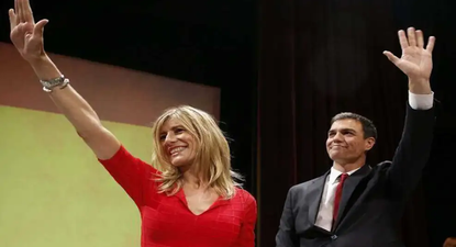 Begoña Gómez y Pedro Sánchez