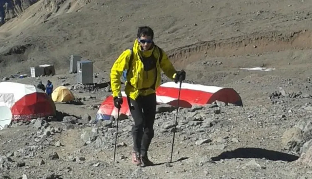 Kilian Jornet en el Aconcagua