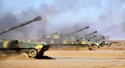 Tanques en Siria