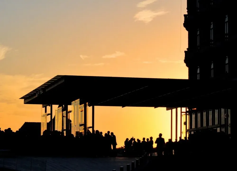Minutos antes de la inauguración, así lucía el Hotel Casino Carrasco