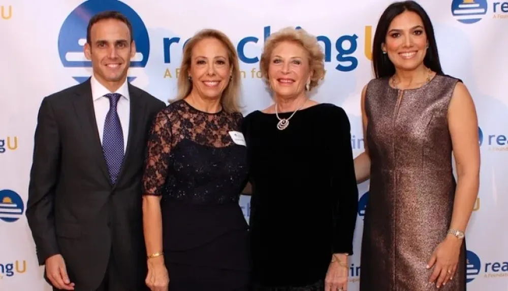Alvaro Stainfeld (Presidente RU), Cristina Weisz, Baronesa Nina Von Maltzahn, Denisse Stainfeld