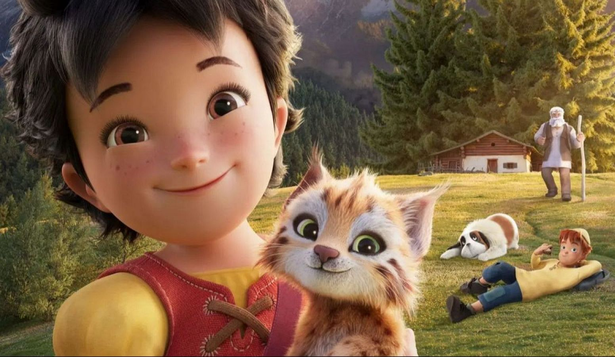 Heidi, la coproducción española, filmada en las Islas Canarias,