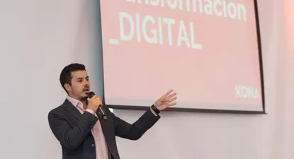 El CEO de Kona, Diego Cibils