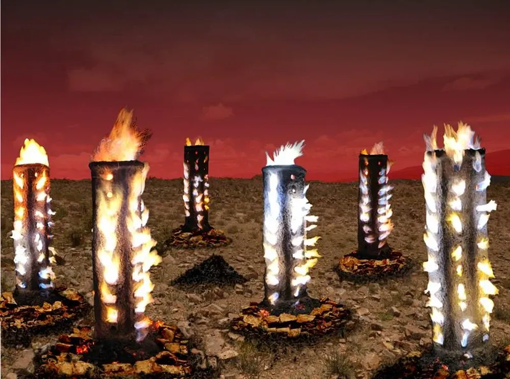 Reconstrucción gráfica de un establecimiento metalúrgico colonial de la región de Potosí