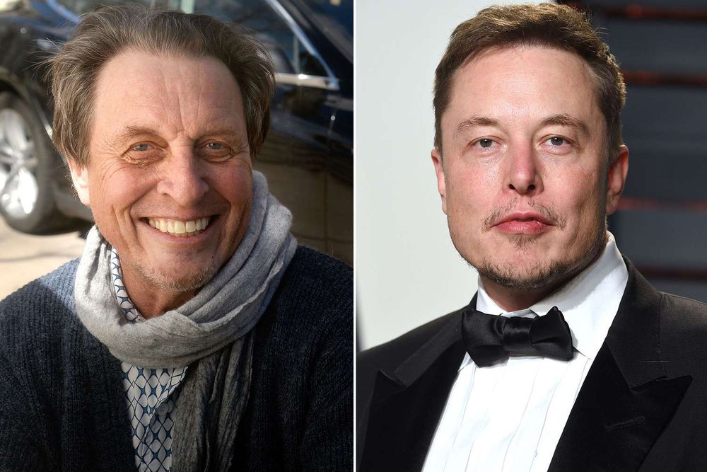 Errol Musk y su hijo Elon Musk
