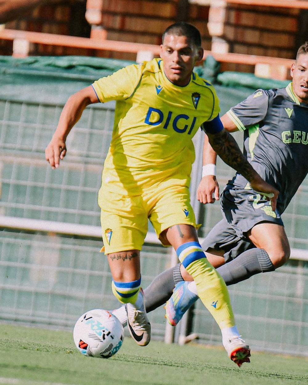 Brian Ocampo fue capitán en Cádiz de España