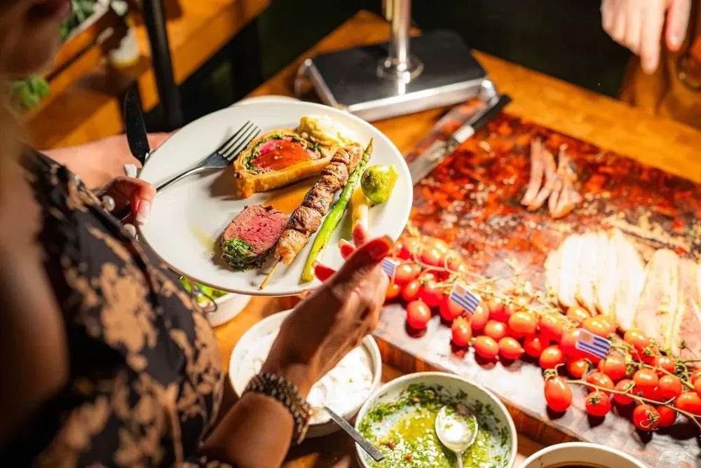 Degustaciones de carnes uruguayas.