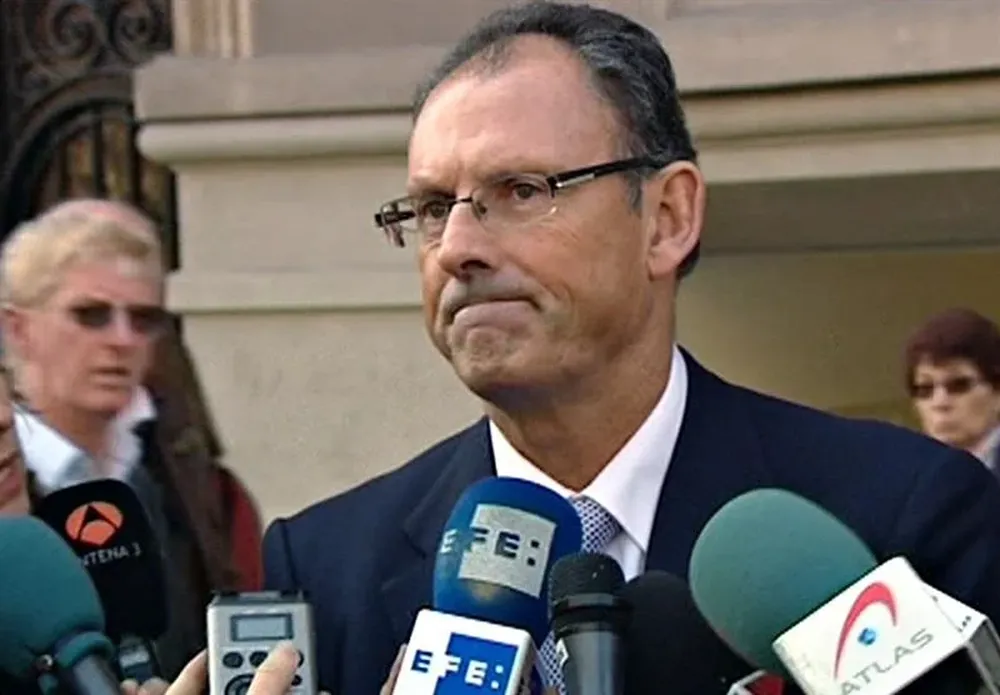 El abogado Pascual Vives, que actúa como portavoz de Iñaki Urdangarin