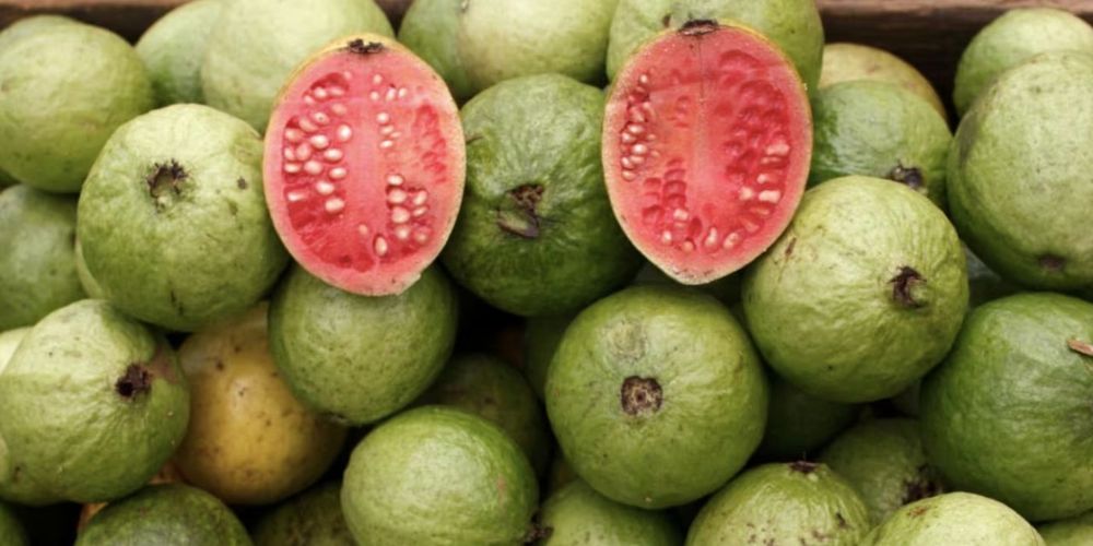 La guayaba aporta más vitamina C que la naranja.