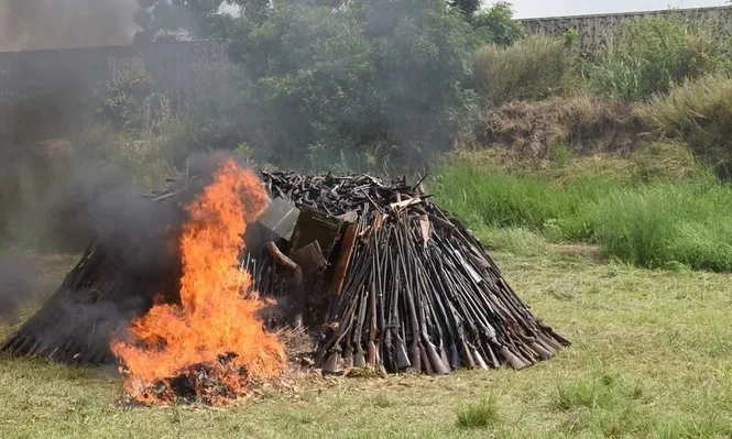 Hacia fines de 2022, se calculó que había cinco millones de armas en manos de los 48 millones de habitantes de Sudán