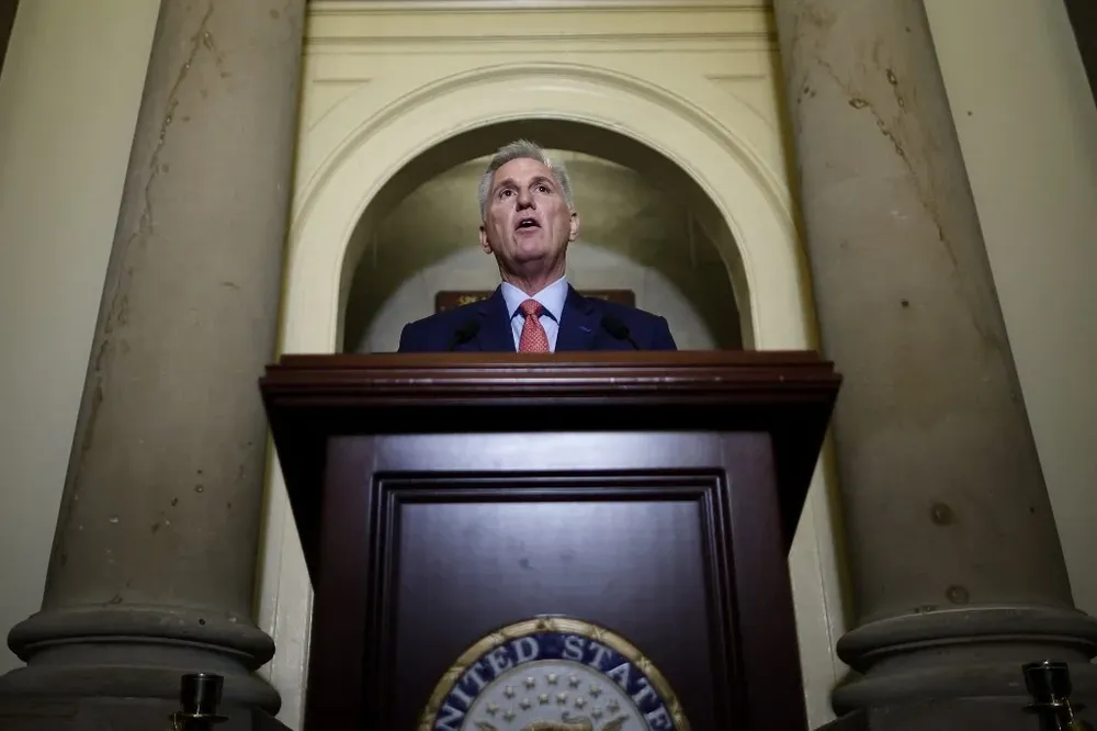 Kevin McCarthy, presidente de la Cámara de Representantes de Estados Unidos.