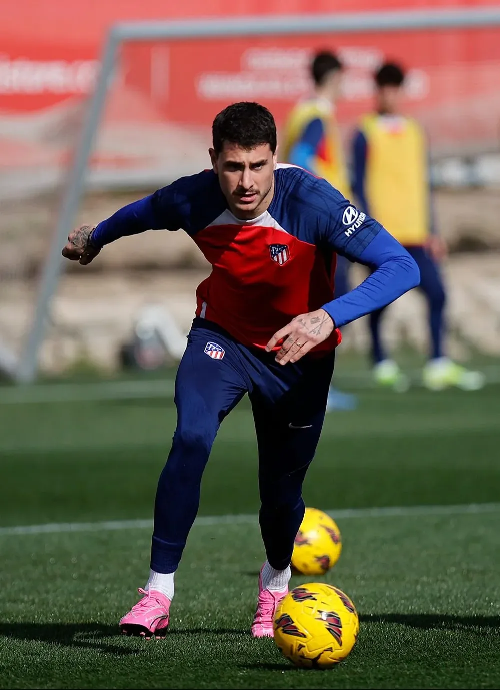 Josema Giménez volvió a los entrenamientos en Atlético
