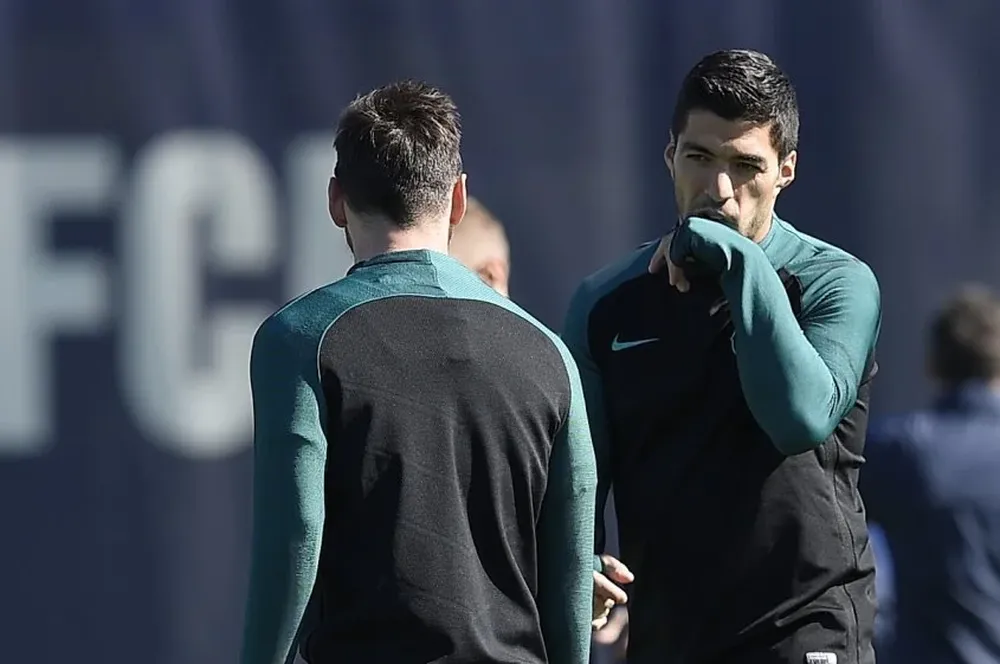 Suárez y Messi