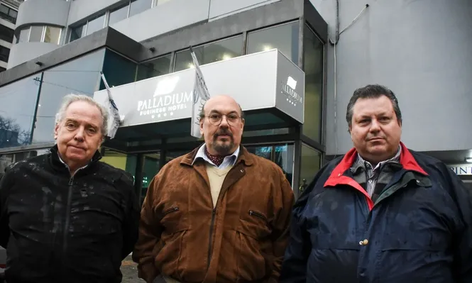 Carlos Fraschini, Guillermo Cabrera y Sergio Lamorte.