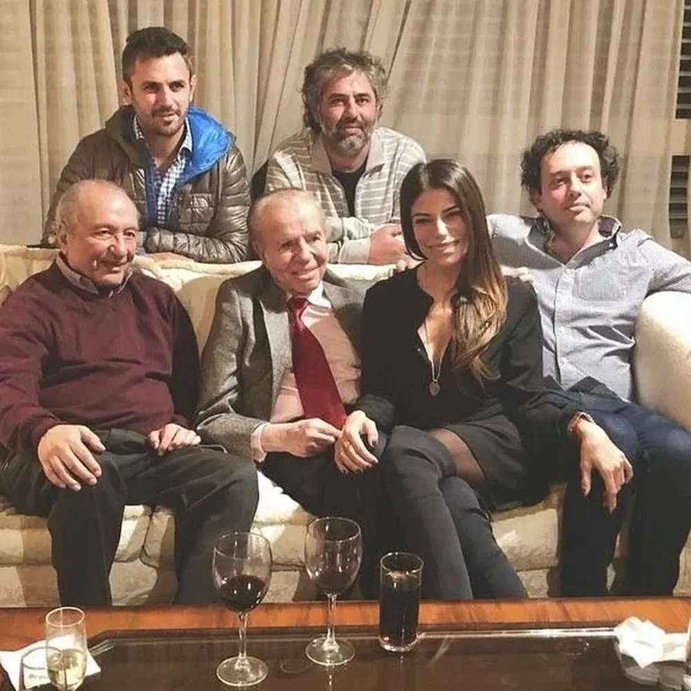 La familia Menem, hace unos años
