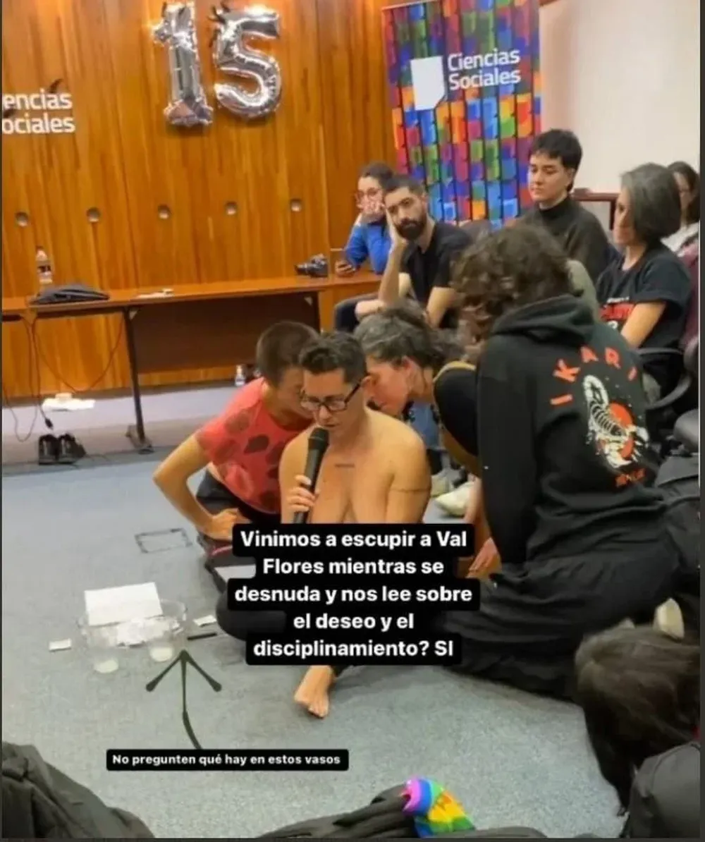 Activista argentina Val Flores