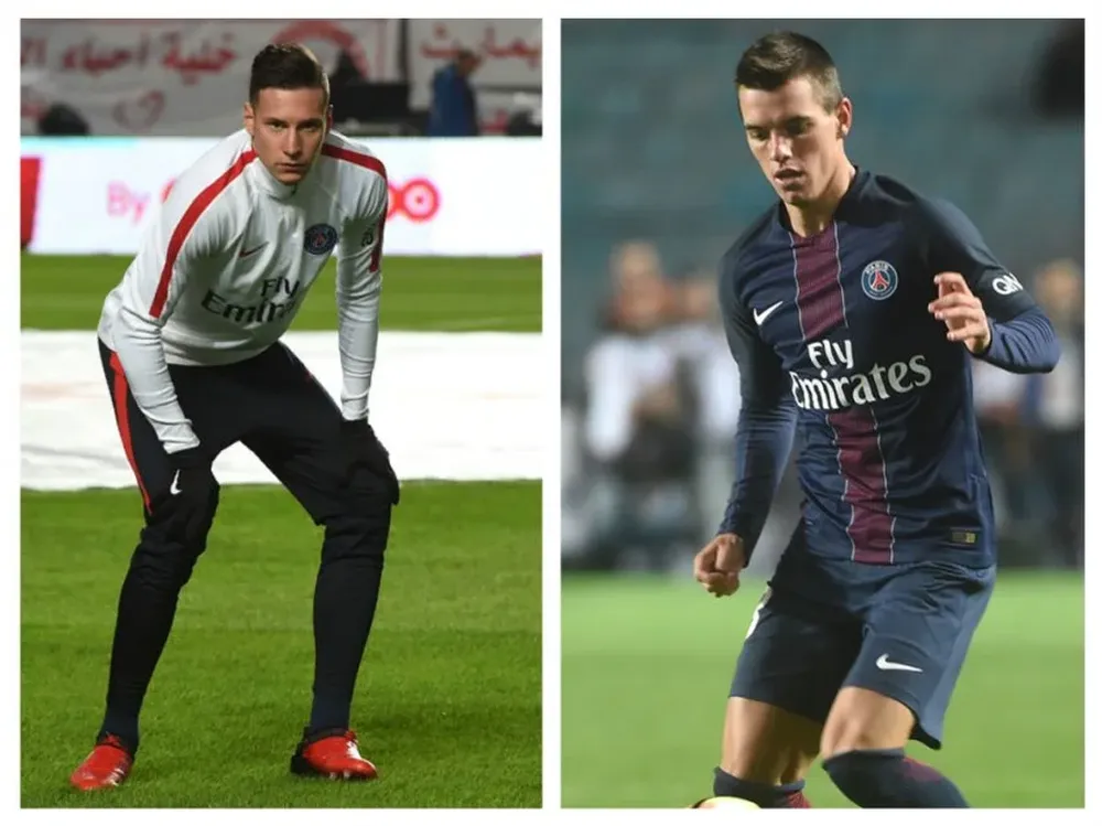 Julian Draxler y Giovani Lo Celso