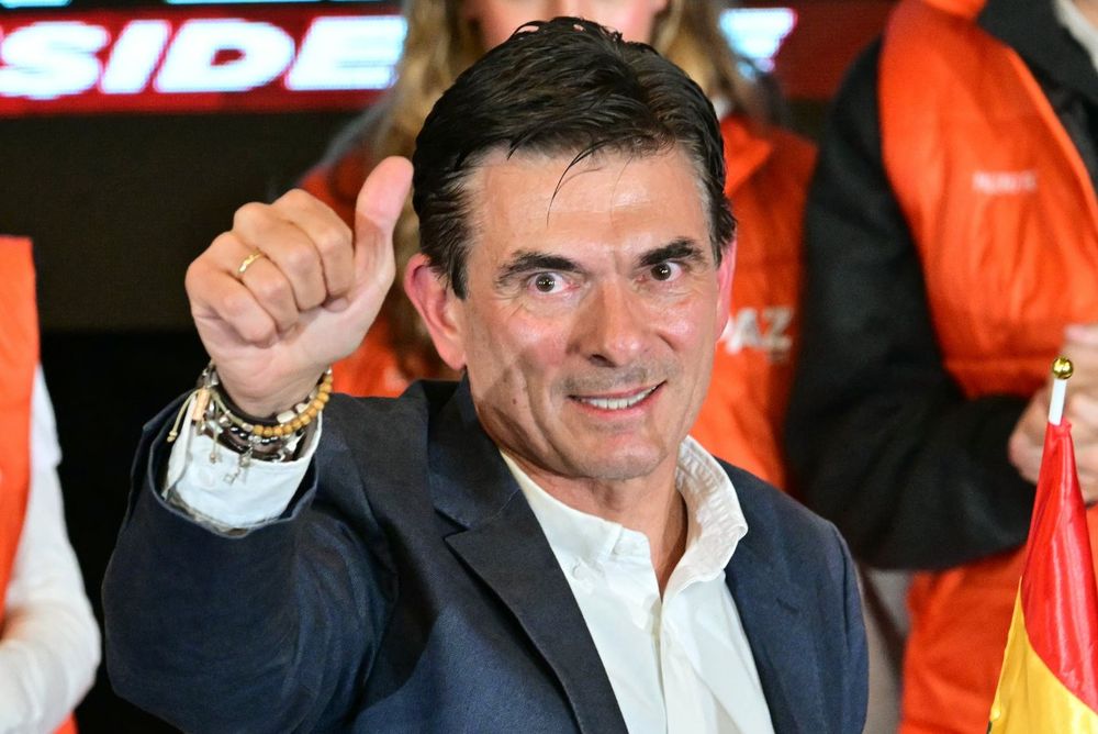 Rodrigo Paz, presidente de Bolivia. AFP