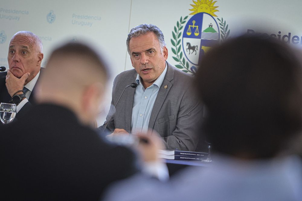 Conferencia de prensa de presentación del Plan de Seguridad