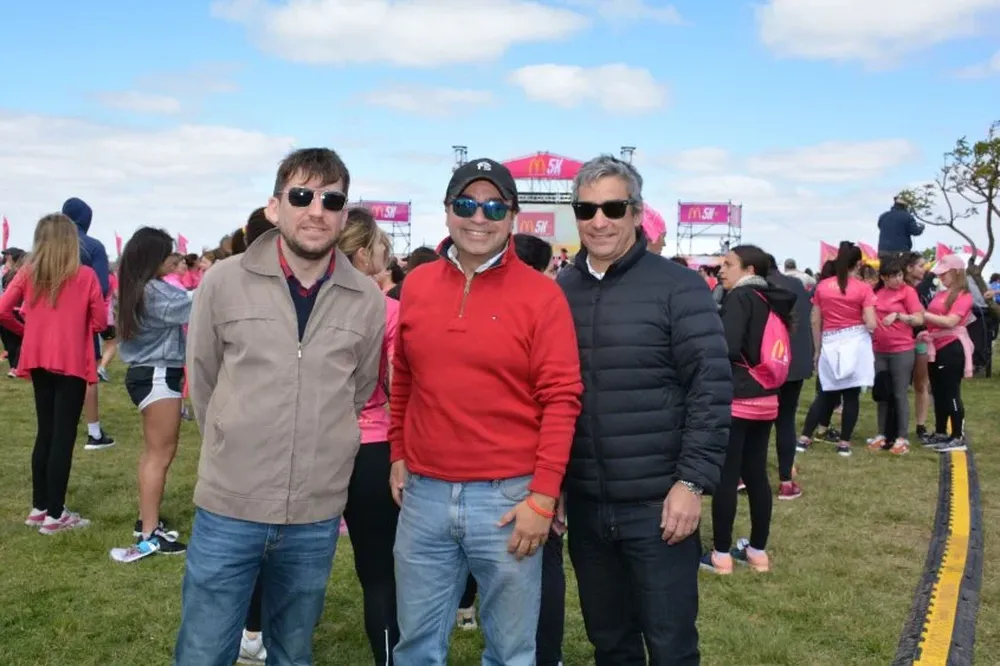 Martín Alanis, Daniel Guazzo y Ricardo Méndez