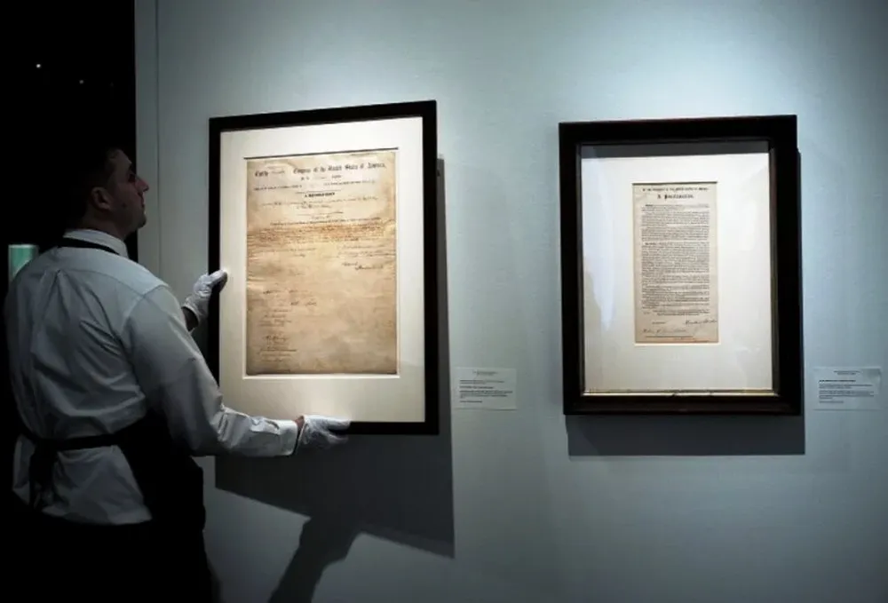 Los documentos serán subastados el miércoles 25 de mayo en Sothebys