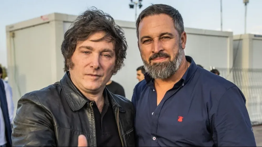 Milei y Abascal en Madrid