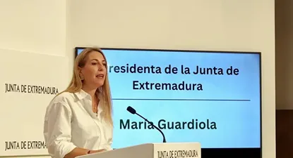 María Guardiola anuncia que adelanta las elecciones autonómicas en Extremadura. EUROPA PRESS.