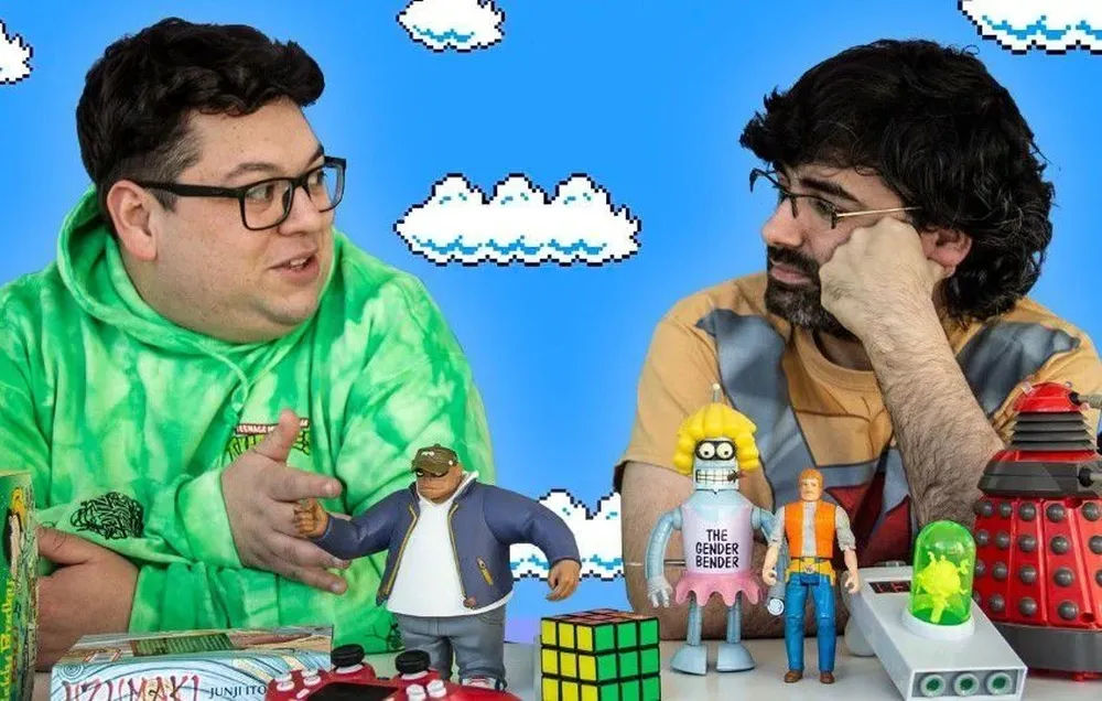 Bruno Conti, junto a su colega Ignacio Alcuri