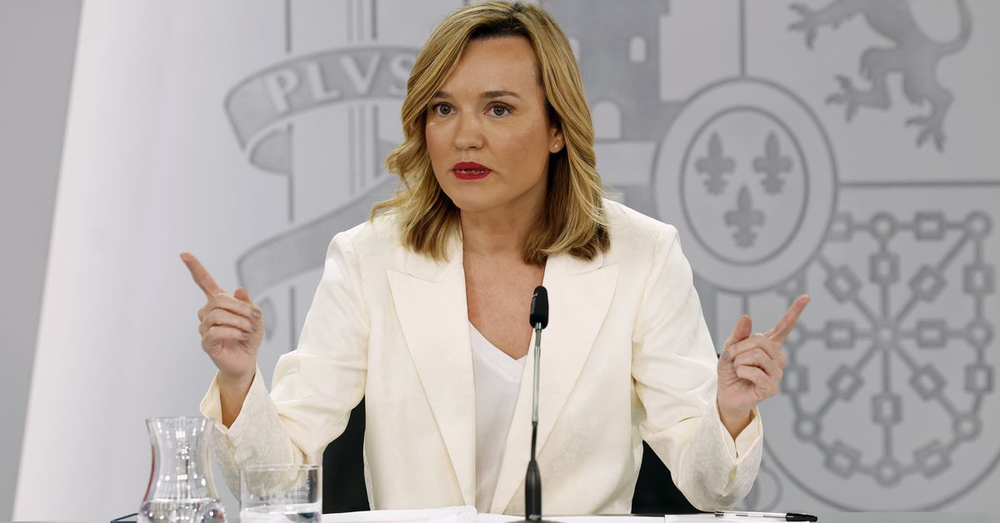 Pilar Alegría,&nbsp; portavoz del Gobierno.
