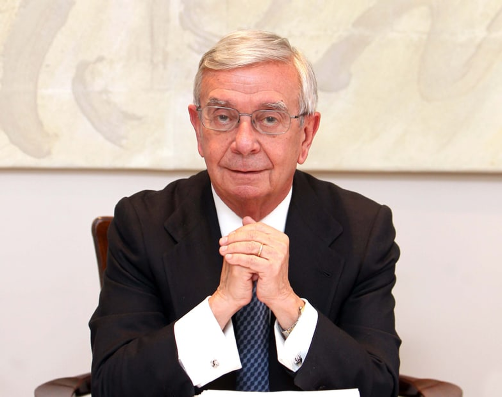 Rafael Ansón, presidente de la Real Academia de Gastronomía.