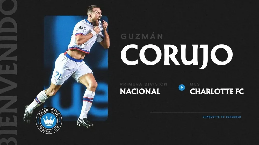 Guzmán Corujo fue presentado en Charlotte FC