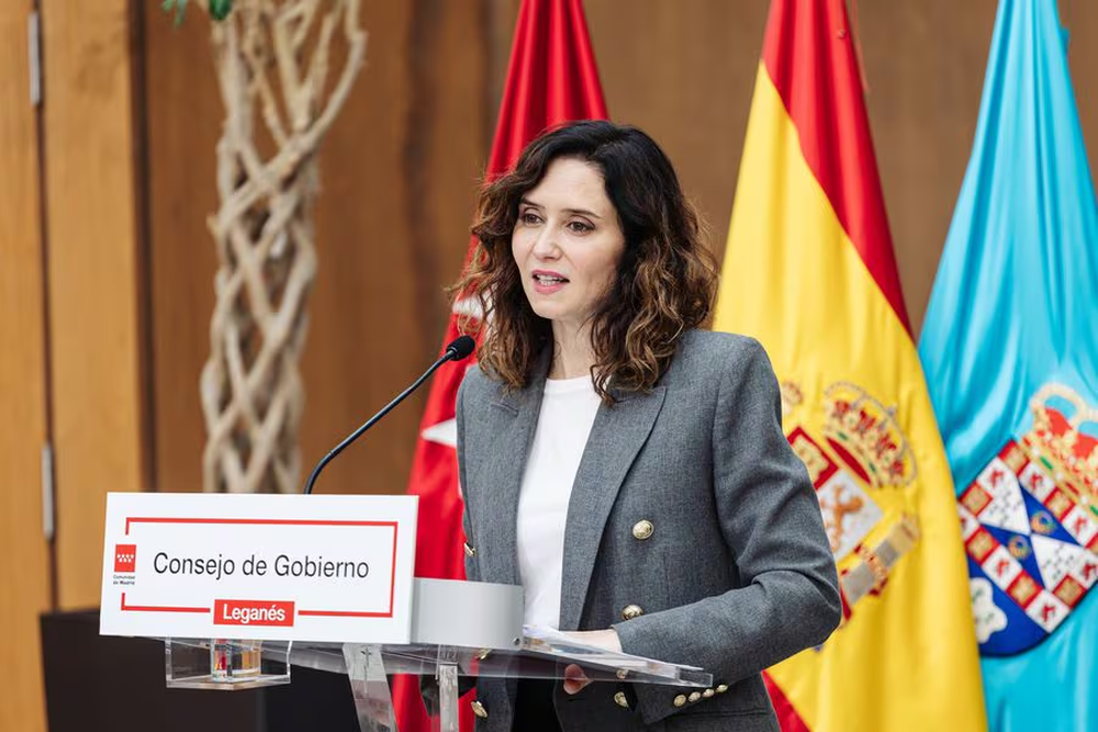 Isabel Díaz Ayuso, presidenta de la Comunidad de Madrid