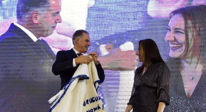 Yamandú Orsi en el Día de la Exportación