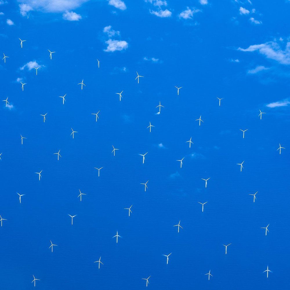 La estela de viento provocada por los aerogeneradores puede extenderse más de 100 kilómetros.