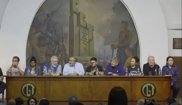 El acto en la CGT