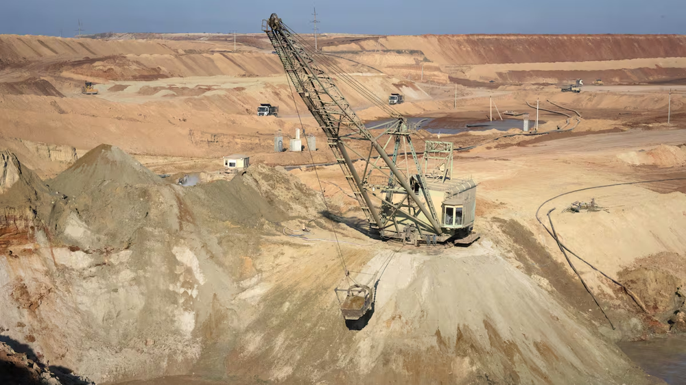 Explotación minera en Ucrania