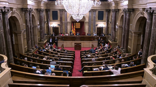 El Parlamento catalán.